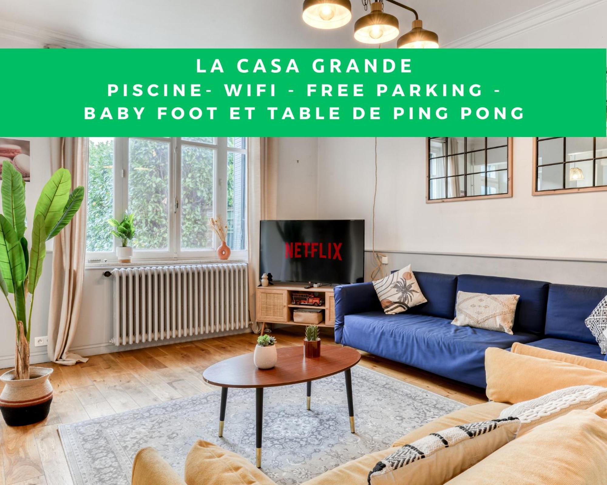 卡尔卡松La Casa Grande - Piscine - Wifi - Parking别墅 外观 照片